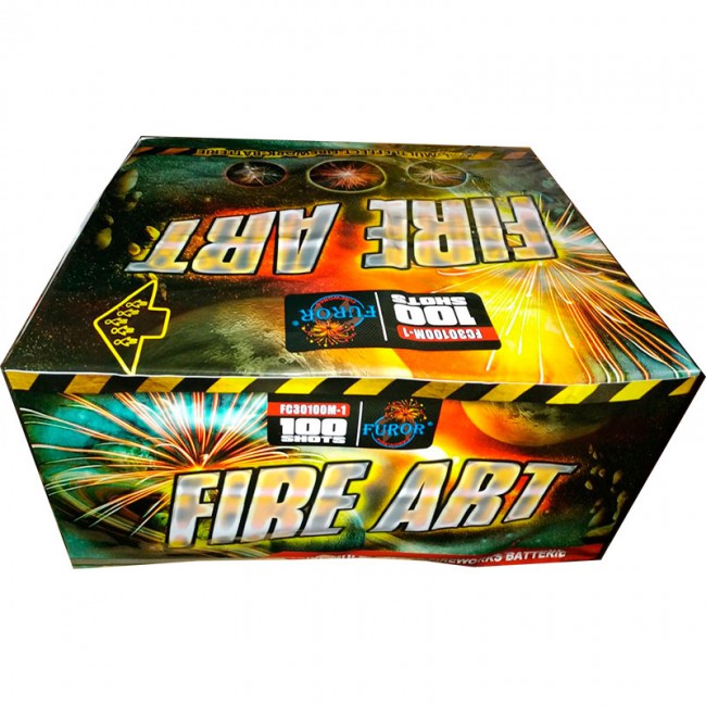 Фейерверк Fire Art FC30100M-1 на 100 выстрелов от Furor