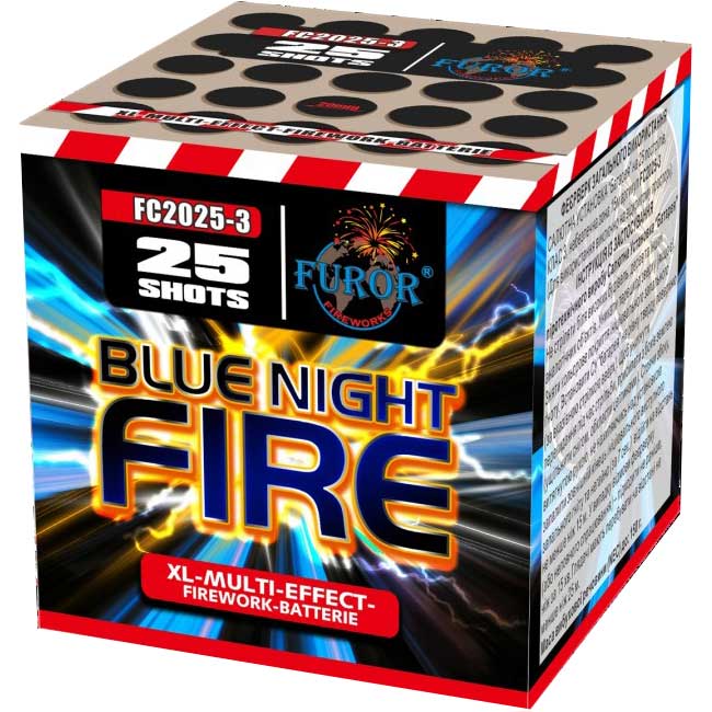 Фейерверк FC2025-3 Blue Night Fire
