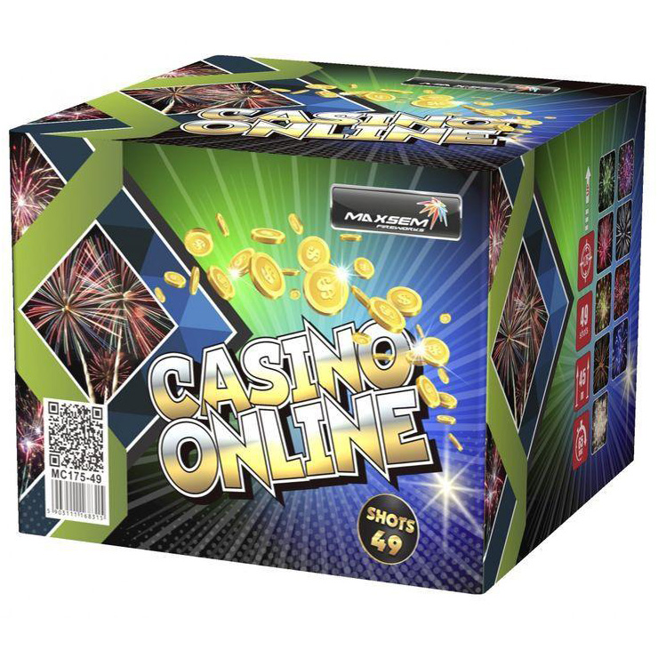 Фейерверк Casino online MC175-49 на 49 выстрелов от ТМ Maxsem