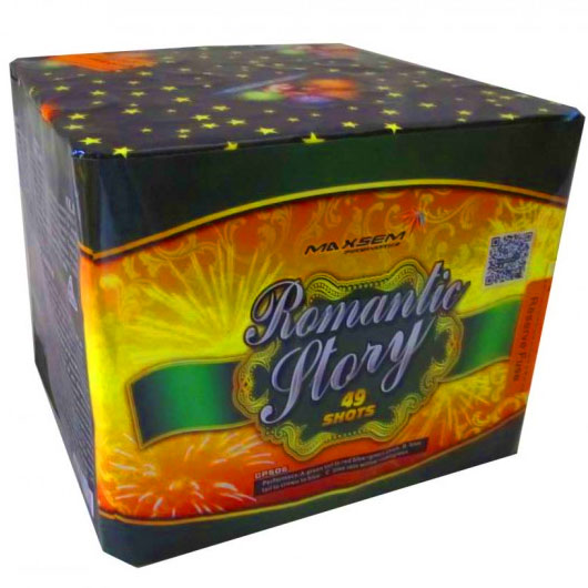Фейерверк Romantic story GP506 на 49 выстрелов от ТМ Maxsem