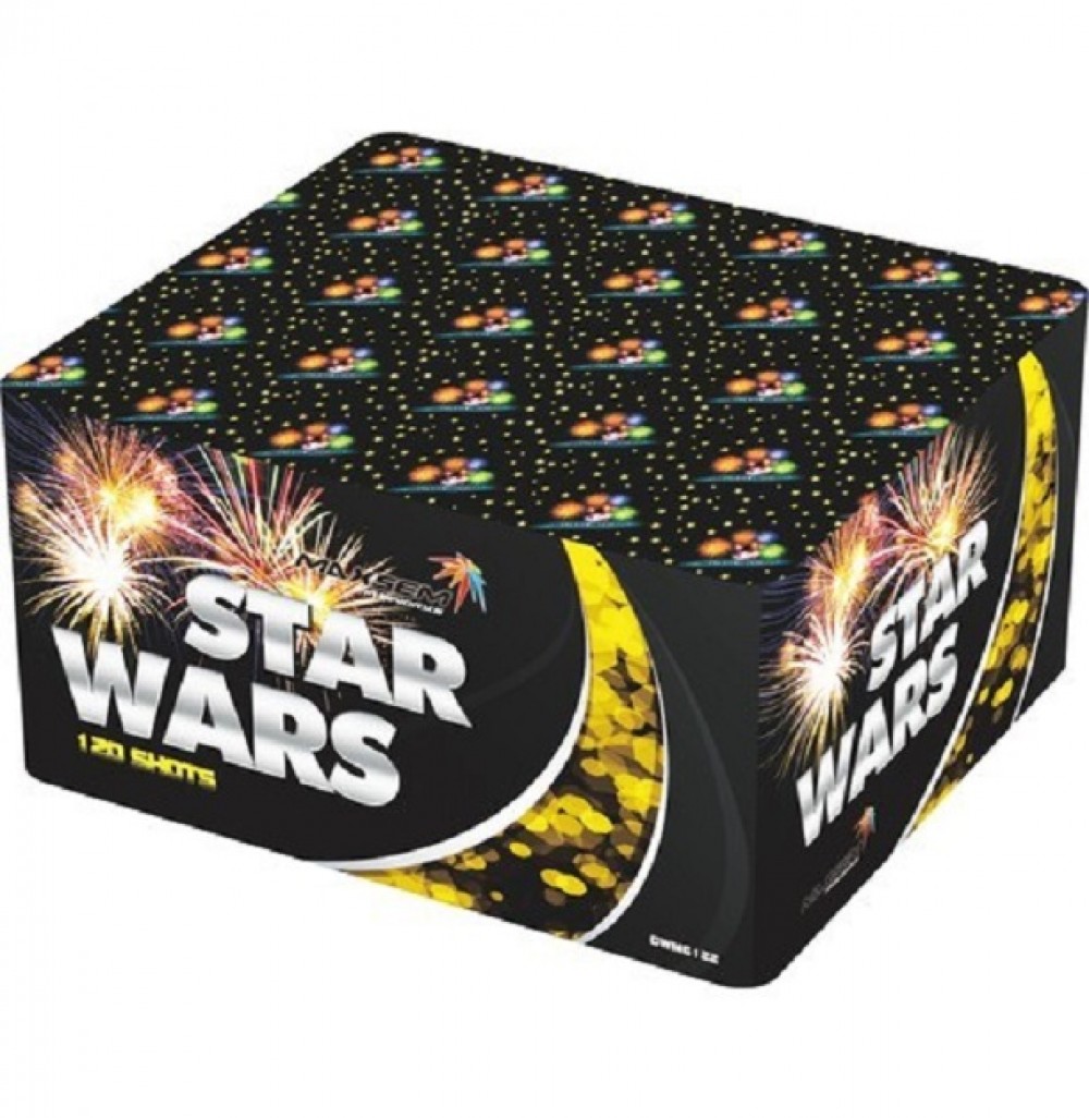 Фейерверк Star wars GWM6122 на 120 выстрелов от ТМ Maxsem