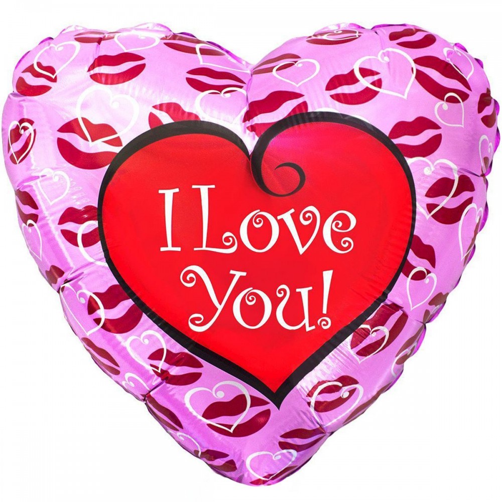 Сердце ILY Поцелуи 18