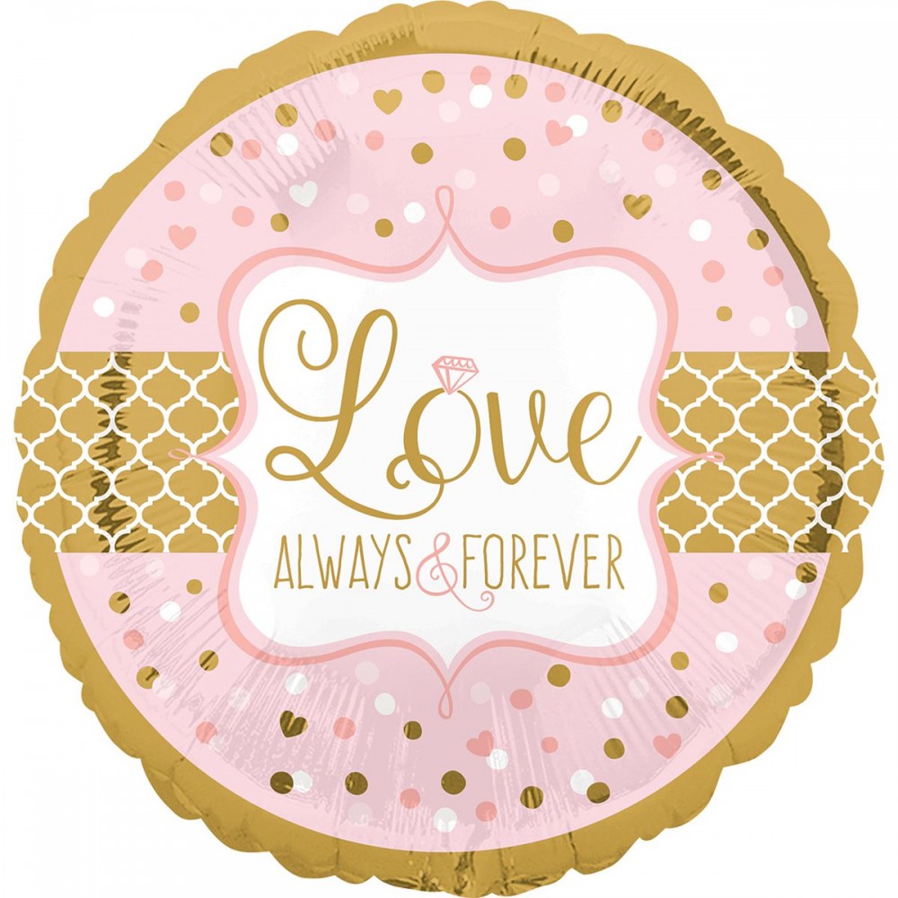 Круг "Love forever" 18"