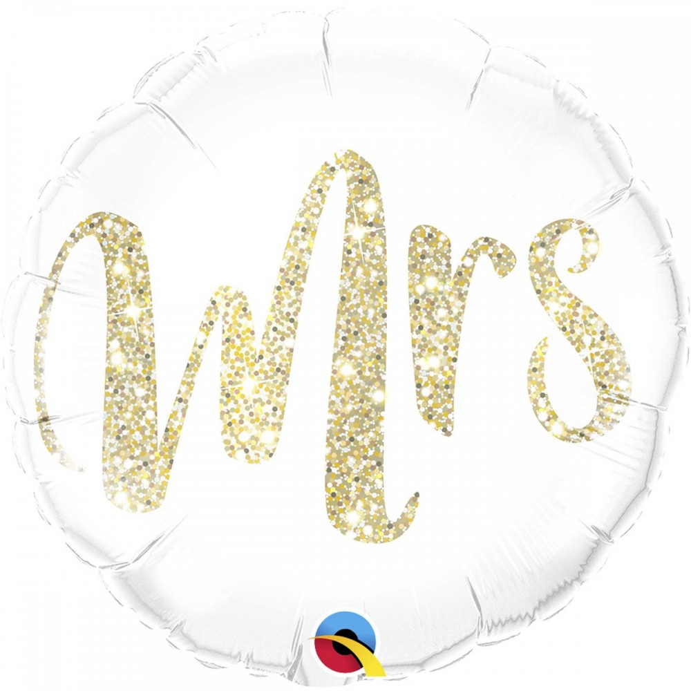 Круг MRS Глиттер золото 18"