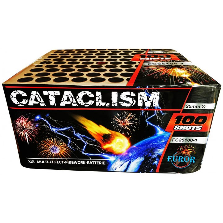 Фейерверк Cataclism FC25100-1 на 100 выстрелов от Furor