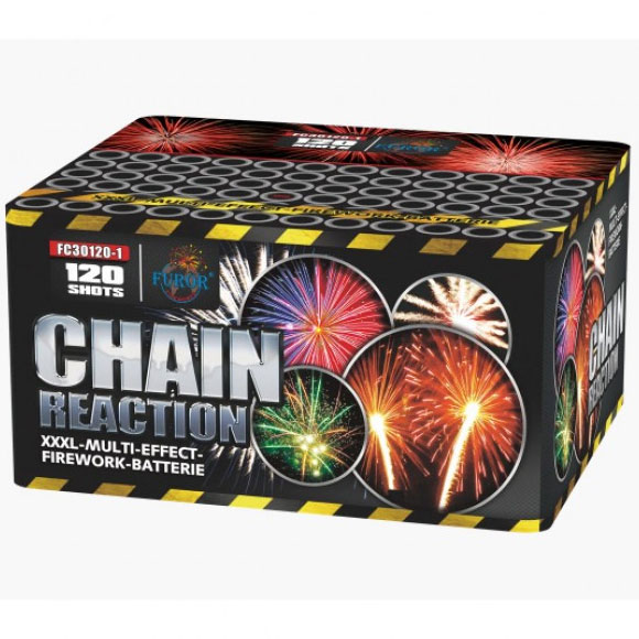 Фейерверк Chain Reaction FC30120-1 на 120 выстрелов от Furor