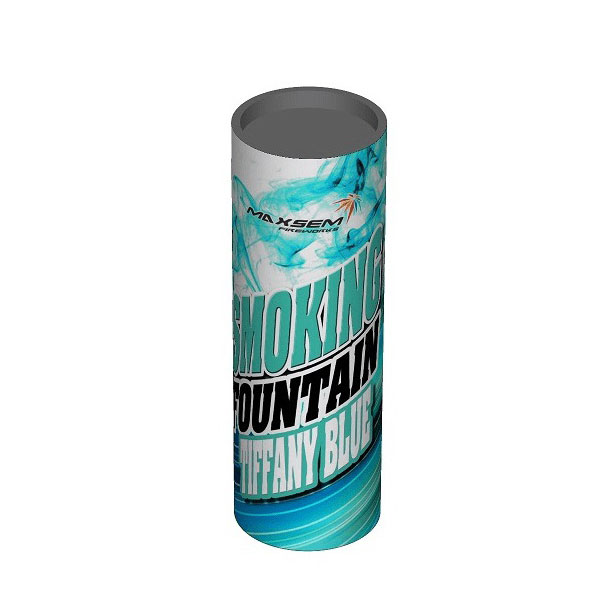 Цветной дым МА0509 Tiffany зеленый, бирюзовый Smoking Fontain, 30 сек, ТМ Maxsem