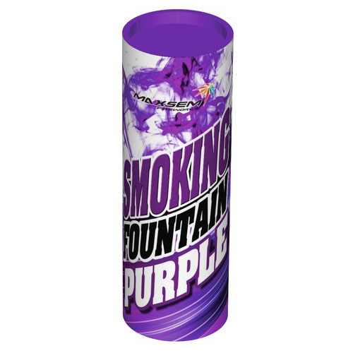 Цветной дым MA0509 Purple фиолетовый, сиреневый Smoking Fontain, 40 сек, ТМ Maxsem