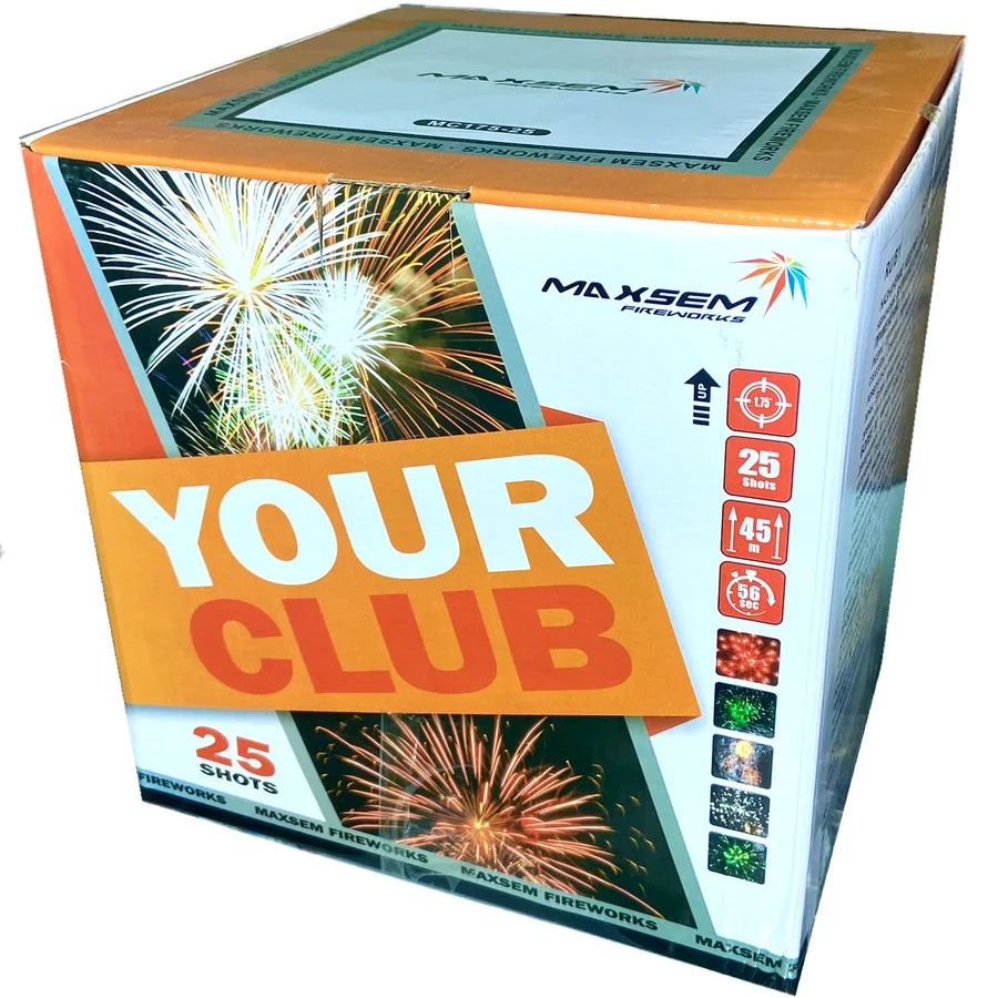 Феєрверк MC175-25 Your club