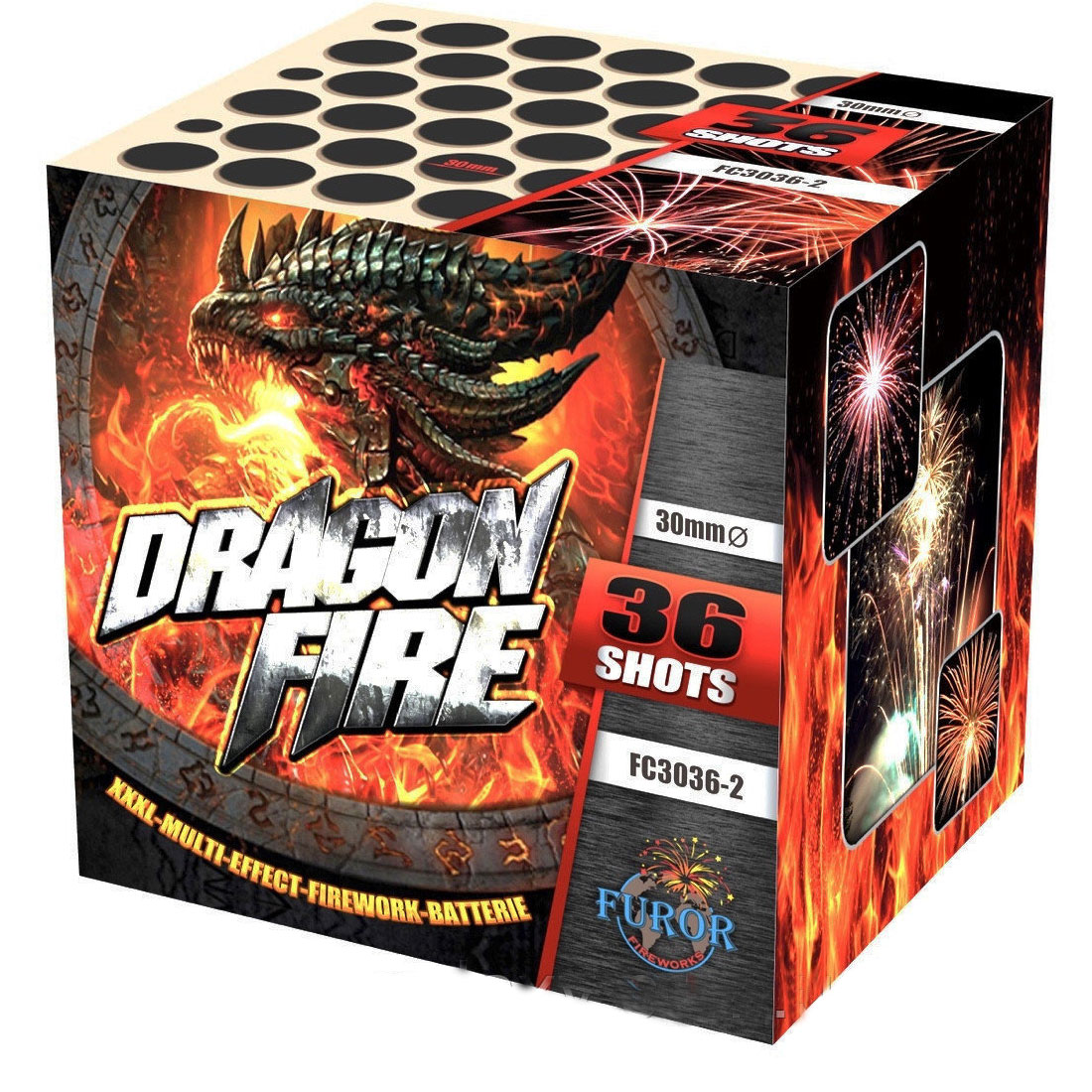 Салют Dragon Fire  FC3036-2