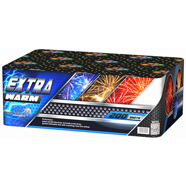 Фейерверк Extra warm MC143 на 200 выстрелов купить салют